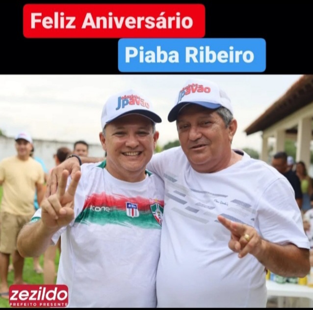 Leia mais sobre o artigo *FELIZ ANIVERSÁRIO Antônio da Silva Ribeiro Filho (Piabinha), meu Primo. Amadurecer um pouco mais e olhar a vida como uma dádiva de Deus é ser grato, reconhecido, forte e destemido. É ser rima, é ser verso, é ver Deus no universo. Parabéns a você nesse dia tão grandioso*.