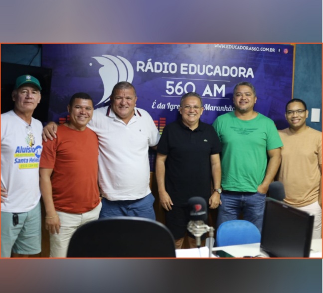 Leia mais sobre o artigo *Prefeito de Santa Helena Zezildo Almeida, juntamente com o Vereador Jorge Malhadeira concedeu hoje entrevista a Rádio Educadora do Maranhão.*