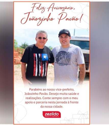 Leia mais sobre o artigo *Hoje 29 de Março, Vice Prefeito de Santa Helena Joãozinho Pavão comemora mais um ano de vida.*