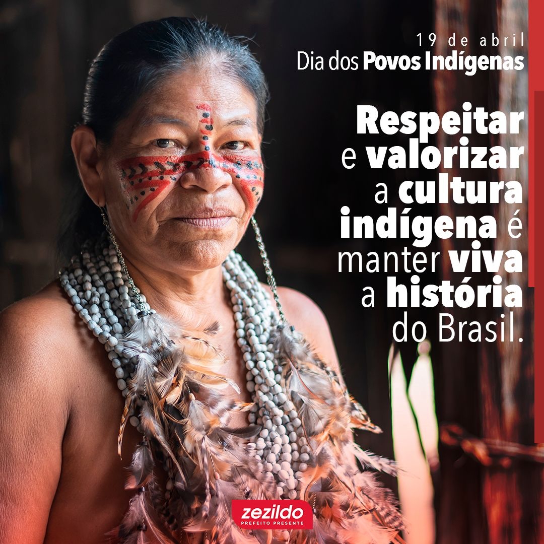 Leia mais sobre o artigo *Hoje é um dia de conscientização e respeito aos direitos dos povos indígenas. Foram eles os primeiros a cuidarem de nossa terra e, viram na natureza o dom da vida e a importância de tudo preservar.*   *Viva os povos indígenas, suas crenças e tradições!*  *#ZezildoAlmeida* *#SantaHelena*