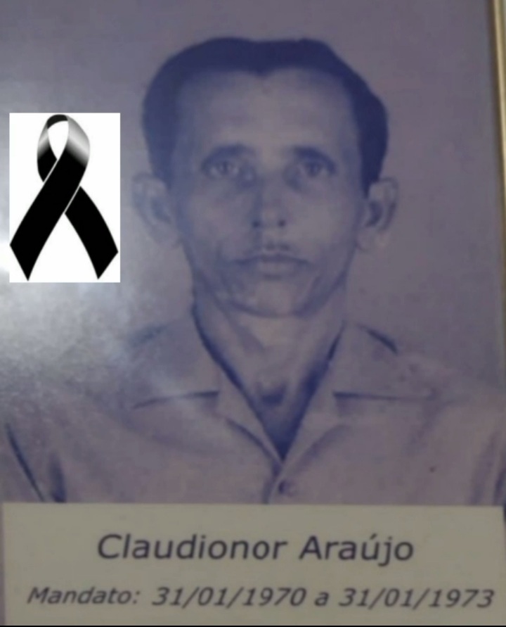 Leia mais sobre o artigo *Nota de pesar pelo falecimento do ex-prefeito helenense CLAUDIONOR ARAÚJO* ✝️