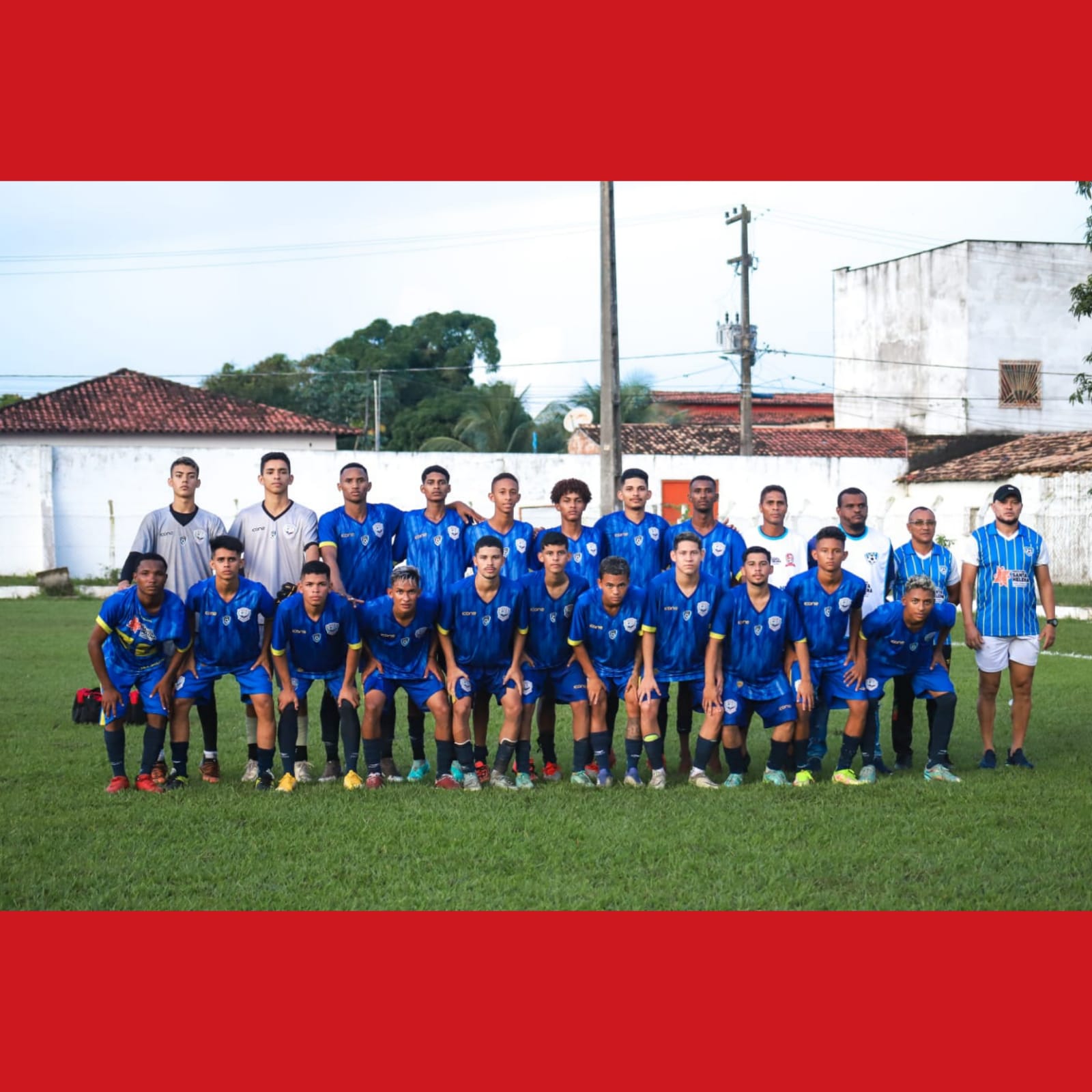 Leia mais sobre o artigo *Seleção de Santa Helena-MA, através da Secretaria de Esporte e apoio total da Prefeitura, estreou sábado no Campeonato Maranhense de futebol na Categoria sub-19 vencendo com o placar de 1 X 0  com o golaço do atleta helenense Eduardo*
