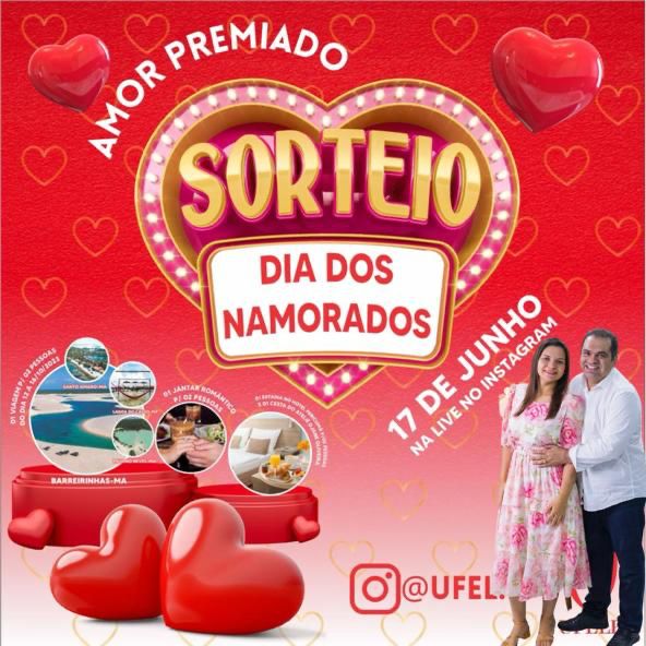 Leia mais sobre o artigo *Grande Sorteio no mês dos namorados na promoção “Amor Perfeito” com a Med Clínica Dr.Júnior Piaba e parcerias. Quanto mais participar, mais chances de Ganhar!*