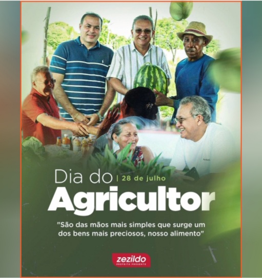 No momento, você está visualizando *Neste Dia do Agricultor, quero deixar o meu muito obrigado a todos os trabalhadores rurais helenenses. Continuem semeando amor, dedicação e perseverança em cada canto do nosso solo abençoado.*🌾🚜  *#ZezildoAlmeida* *#SantaHelena* *#DiaDoAgricultor*