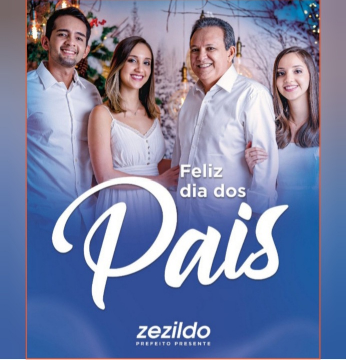 Leia mais sobre o artigo *Ser pai é cuidar, proteger, se doar, aprender, ensinar e acima de tudo amar.* 😍    *Agradeço a Deus por essa dádiva e rendo homenagens a todos os pais helenenses pela passagem do nosso* dia.    *Feliz Dia dos Pais* 💙    *#ZezildoAlmeida* *#SantaHelena* *#DiadosPais*