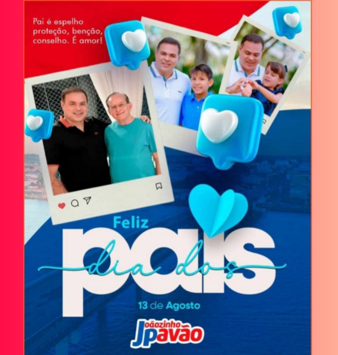 Leia mais sobre o artigo *Saúdo a todos os Pais nesse dia mais que especial.*  *Que Deus esteja sempre a frente de suas decisões para serem exemplo aos seus filhos, assim como o meu Pai João Jorge Pavão é exemplo para mim.*  *Obrigada Pai por todo amor que recebo do Senhor em minha vida.*  *Grande abraço, pais Helenenses*   *#JoãozinhoPavão*