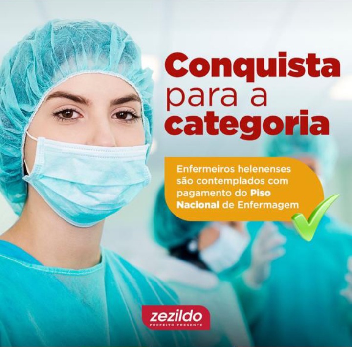 Leia mais sobre o artigo *Assim como foi feito com os Professores, Prefeitura de Santa Helena garante também aos Enfermeiros, Parteiras, Técnicos e Auxiliares de Enfermagem helenenses o  benefício do pagamento no piso salarial nacional.*