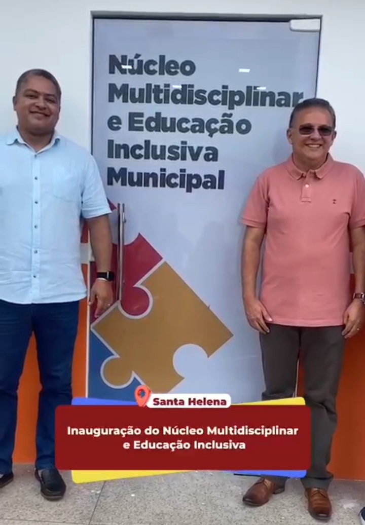 Leia mais sobre o artigo *Mais uma inauguração na área da Educação, dessa vez Prefeito Zezildo Almeida entrega a população em geral o Núcleo Multidisciplinar e Educação Inclusiva Municipal.*