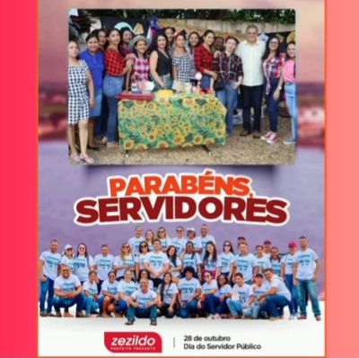 Leia mais sobre o artigo *Prefeito Zezildo Almeida homenageia todos os servidores públicos de Santa Helena nessa data tão especial.*