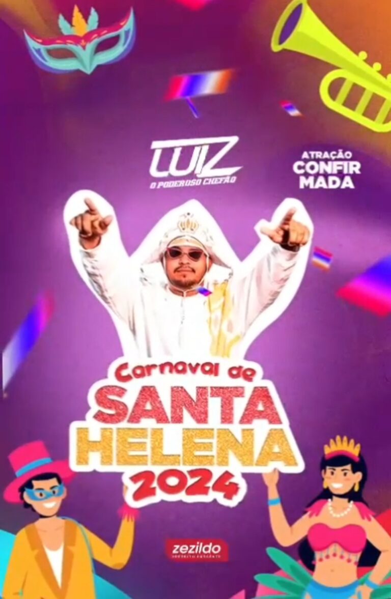 Leia mais sobre o artigo *DJ LUIZ – O Poderoso Chefão é mais uma atração confirmada para o Carnaval de Santa Helena-MA. 🎭 👑 “Carolina hum,hum,hum Carolina*🎶🎵