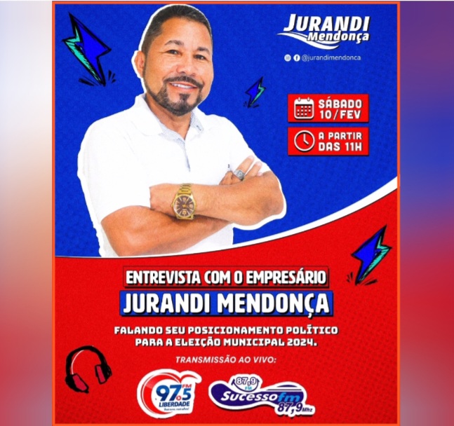 Leia mais sobre o artigo *A maior liderança  política helenense da oposição em atividade Jurandi Mendonça será entrevistado neste sábado sobre diversos assuntos entre eles o direcionamento da oposição em 2024*