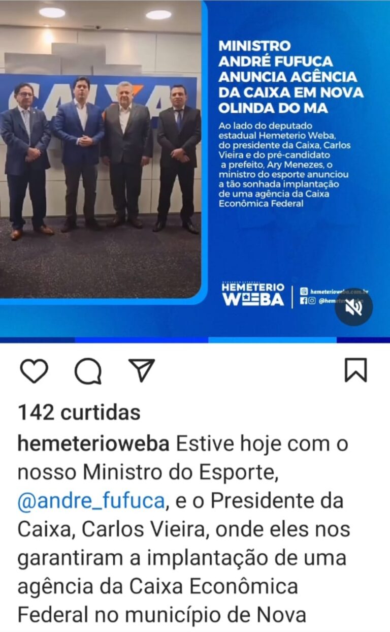 Leia mais sobre o artigo *O mentor de Josinaldo Moraes, o Deputado Hemetério Weba esquece mais uma vez Santa Helena e concede mais um empreendimento para o município de Nova Olinda*