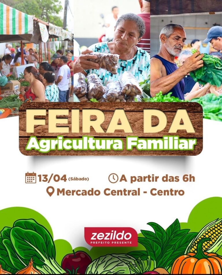 Leia mais sobre o artigo *Prefeitura de Santa Helena-MA, através da Secretaria de Agricultura, convida a todos  para participar da Feira da Agricultura Familiar, no Mercado Central, dia 13/04 (sábado) a partir das 6h*