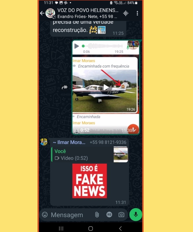No momento, você está visualizando *MENTIRA TEM PERNA CURTA: Coordenação do 44 divulga FAKE NEWS e irmão de Josinaldo Moraes confirma que de fato criaram mais uma mentira*