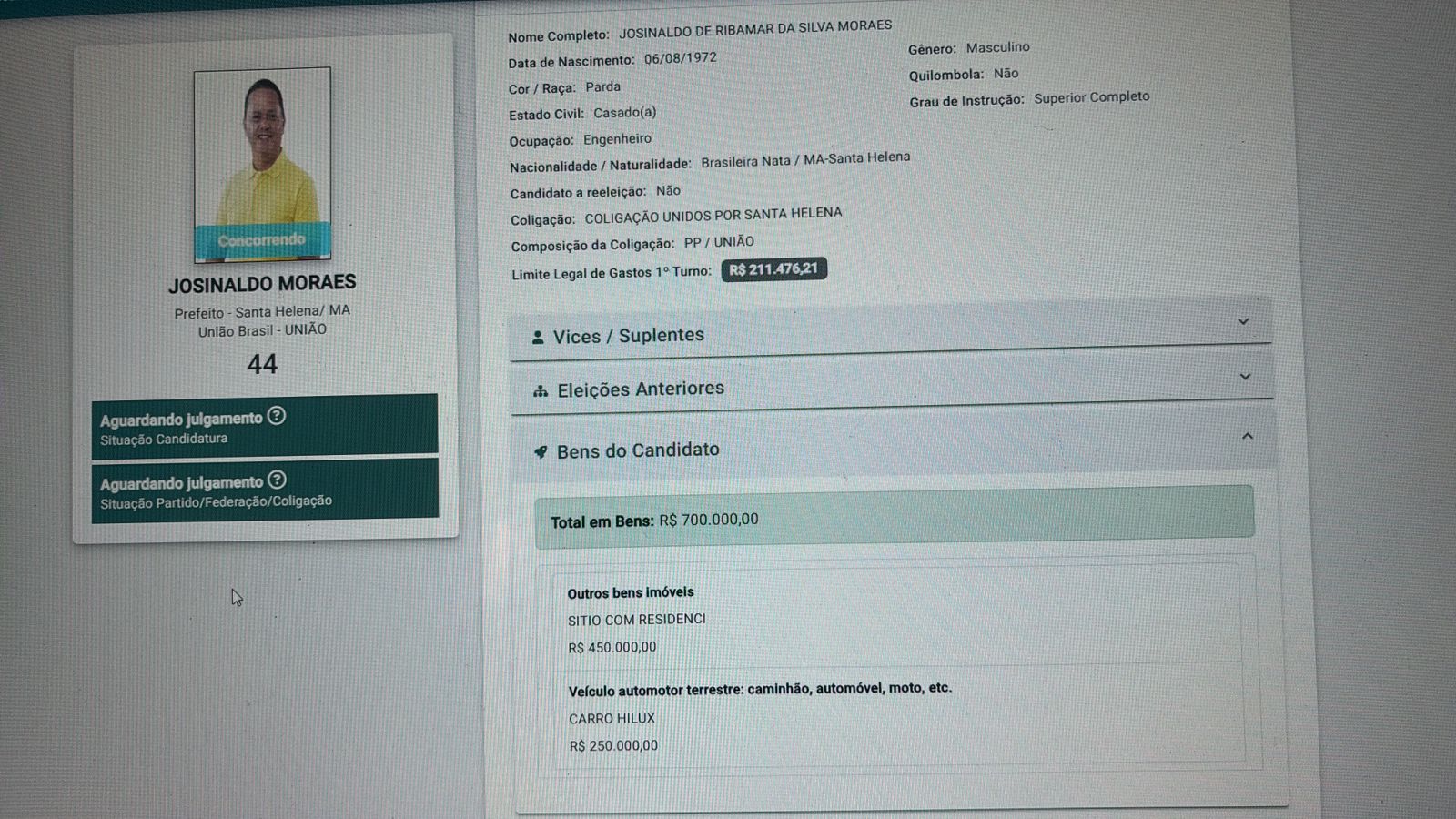 Leia mais sobre o artigo *Webistas conhecido como Milionário e candidato a Prefeitura Helenense realiza declaração de baixa renda na Justiça Eleitoral.* *Mentira convincente ou meia verdade??*