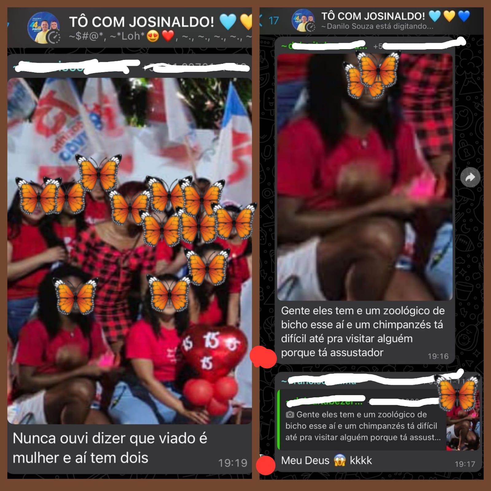 No momento, você está visualizando *JUSTIÇA NELES! Grupo de Touro Weba e Josinaldo Moraes, deixa população estarrecida ao revelar todo seu lado racista e homofóbico atacando eleitorado helenense em ato político de apoio ao Grupo 15.*