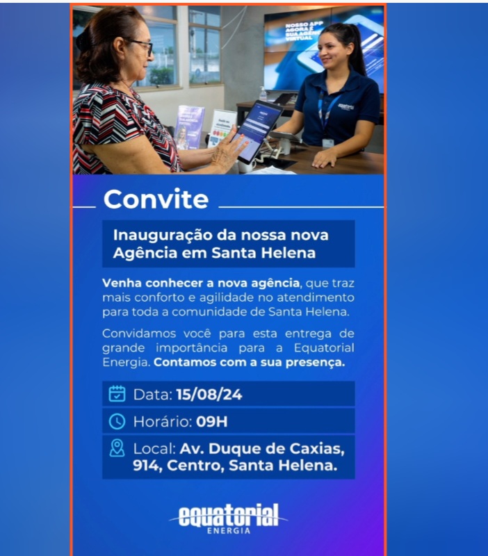 Leia mais sobre o artigo *Equatorial Maranhão vai inaugurar agência de atendimento ao público em Santa Helena*