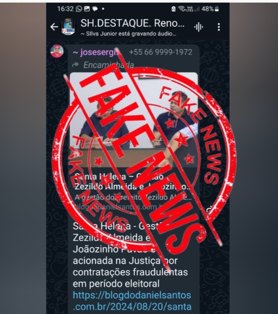 Leia mais sobre o artigo *”A máquina da mentira”, grupo de Josinaldo, perde a noção de ética e segue com apelação e fake news na tentativa de mudar o jogo perdido.*