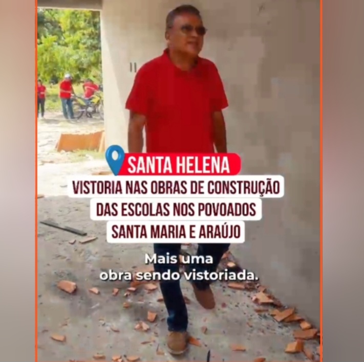 Leia mais sobre o artigo *O trabalho não para*💪🏼  *Prefeito Zezildo Almeida, segue incansável com seu compromisso em tornar a Educação de Santa Helena cada vez melhor e mais acessível*