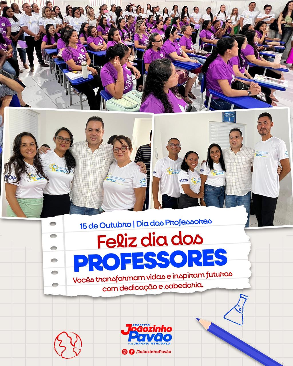 No momento, você está visualizando *Mensagem do Prefeito eleito em Santa Helena, Joãozinho Pavão, aos Professores e Professoras.*