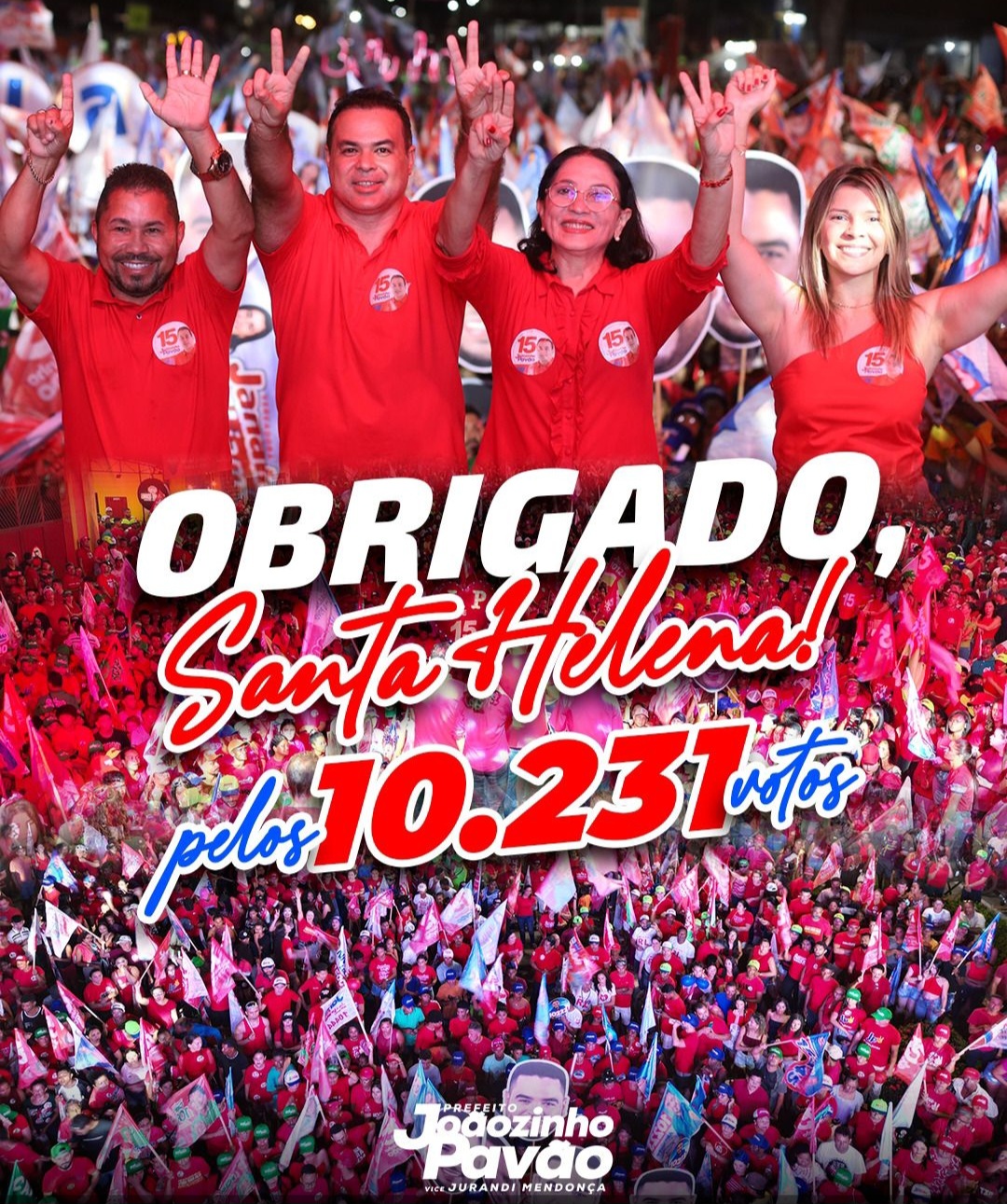 Leia mais sobre o artigo *A humildade de Joãozinho Pavão e  Jurandi Mendonça vence a soberba de Touro Weba, Moraisinho, Hemetério, Josinaldo Moraes e os Aloprados do Zap.*