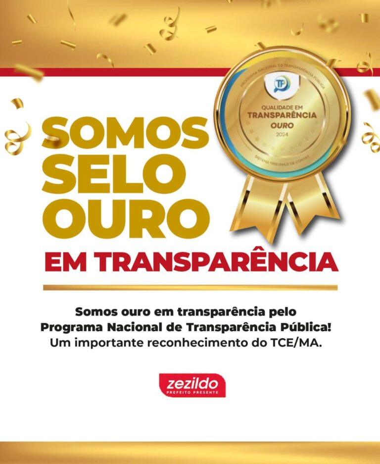 Leia mais sobre o artigo *Prefeitura de Santa Helena na Gestão Zezildo Almeida recebe Selo Ouro pela implementação das ações efetivas de transparência de divulgação dos recursos públicos no Programa Nacional de Transparência Pública.*