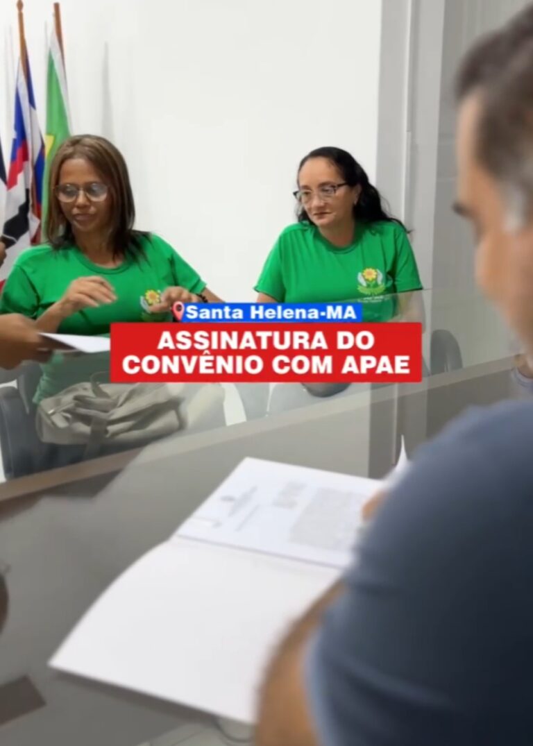 Leia mais sobre o artigo *Prefeito Joãozinho Pavão assina termo de convênio com a APAE, garantindo melhores condições de estudos aos alunos e, melhores condições de trabalho a toda equipe que compõem a instituição.*