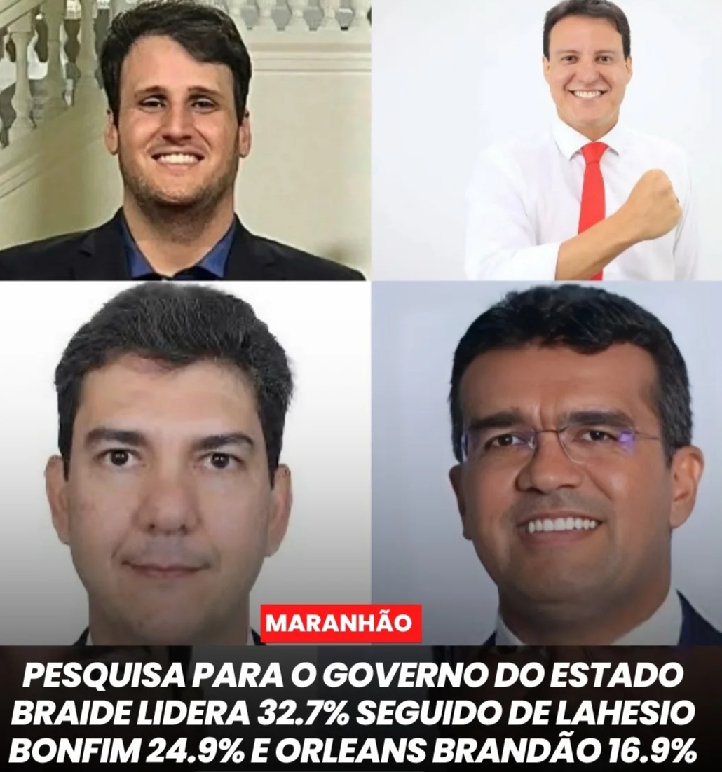 Leia mais sobre o artigo *Eleições no Maranhão*   *Eduardo Braide lidera disputa ao Governo do Maranhão, diz Paraná Pesquisa.* *Levantamento ouviu 1548 eleitores em 62 municípios entre os dias 8 e 12 de fevereiro da redação.* *Acompanhe os detalhes na matéria.*