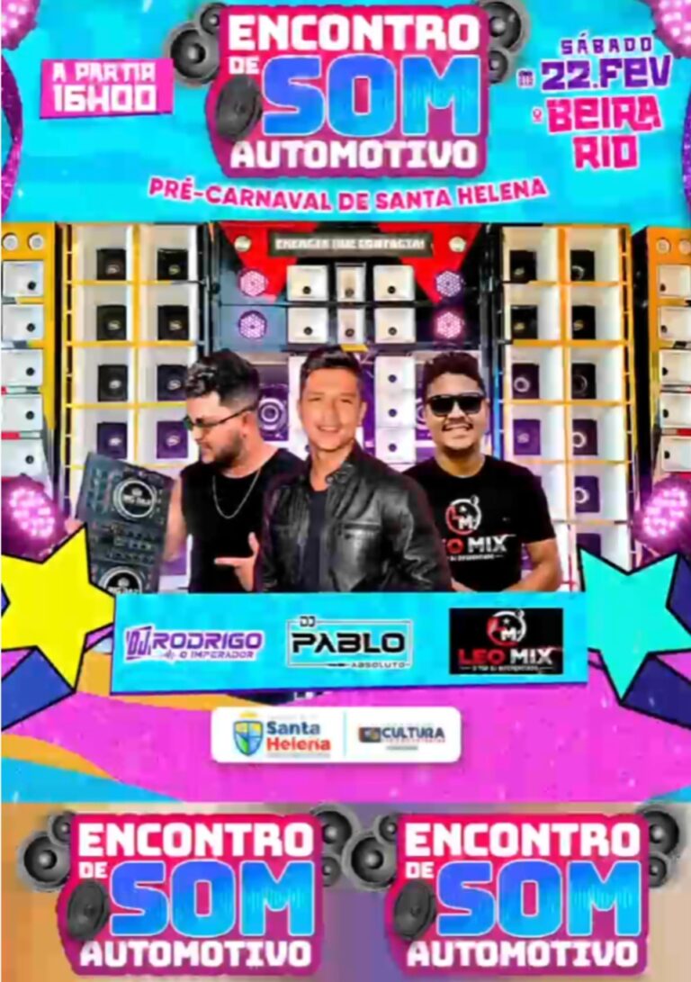 Leia mais sobre o artigo *Aconteceu ontem em Santa Helena-MA, o primeiro encontro das Carretinhas de Som (Paredões de Som) na Avenida Beira-Rio, arastando multidões no pré-carnaval da cidade.*