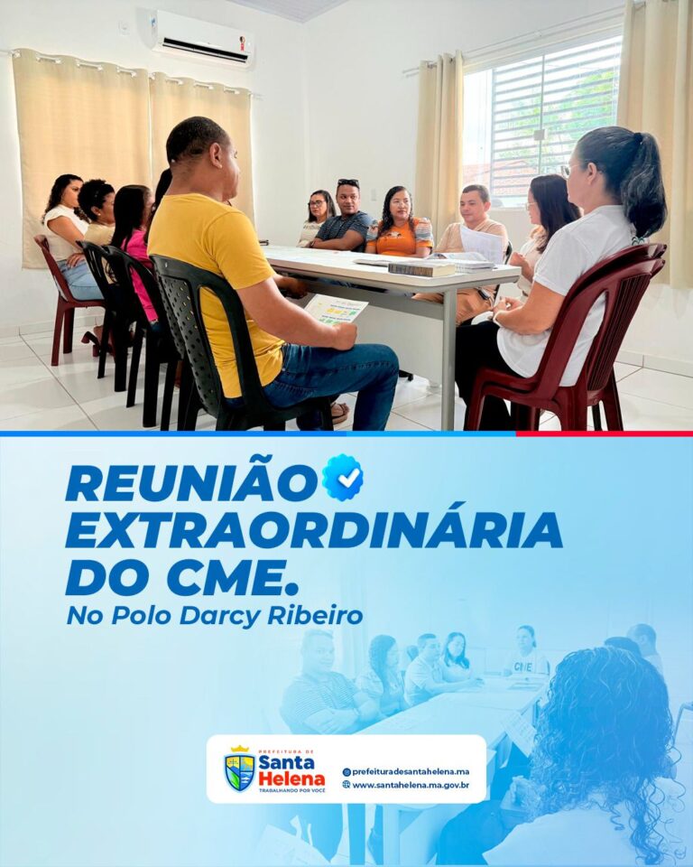 Leia mais sobre o artigo *Hoje foi realizada mais uma reunião de alinhamento do Conselho Municipal de Educação de Santa Helena-MA, para fortalecer o planejamento educacional 2025.*