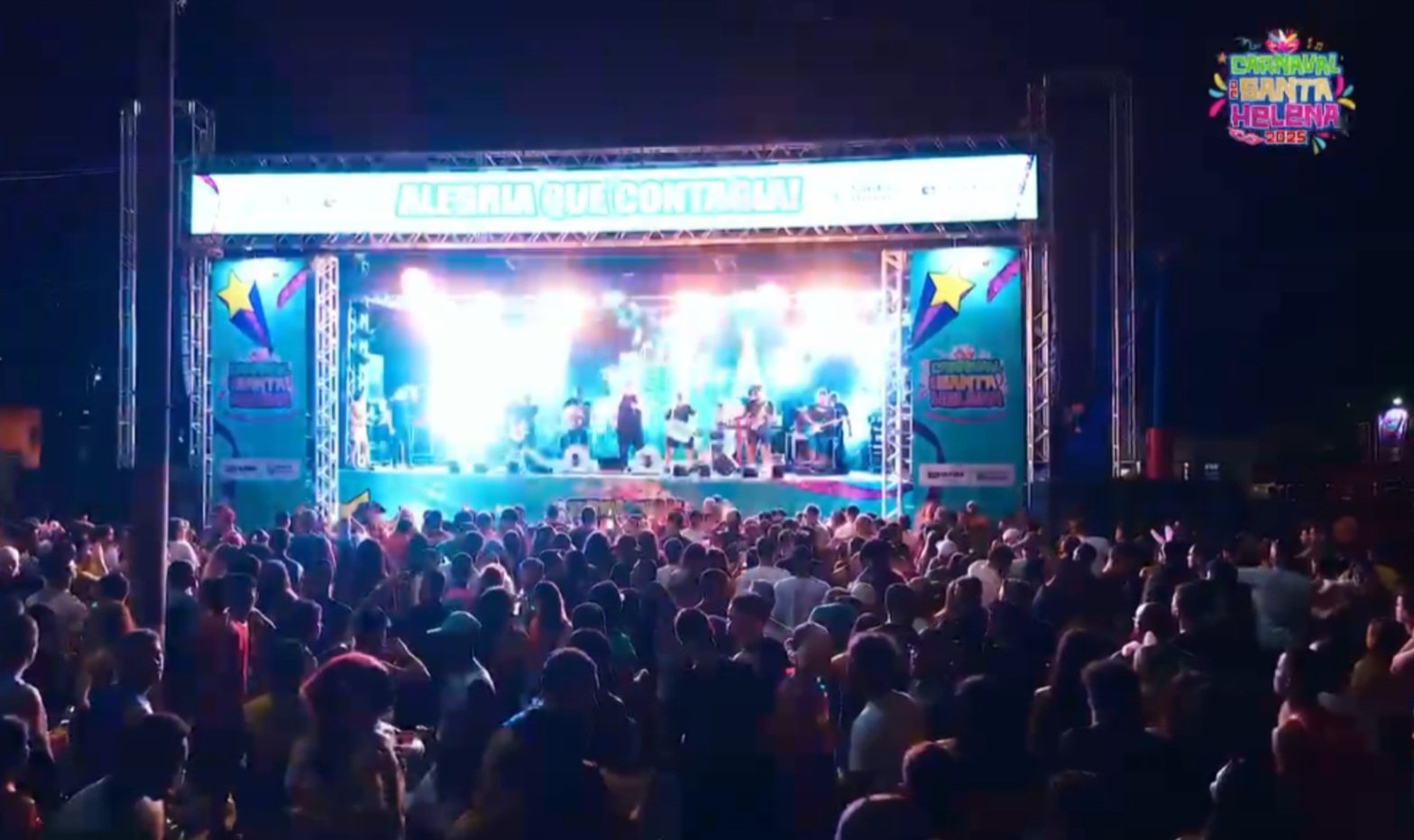 No momento, você está visualizando *Ontem foi mais um dia de pura emoção! Um mar de gente no terceiro dia de Carnaval de Santa Helena! Hoteis lotados! É o turismo fomentando a economia local.*