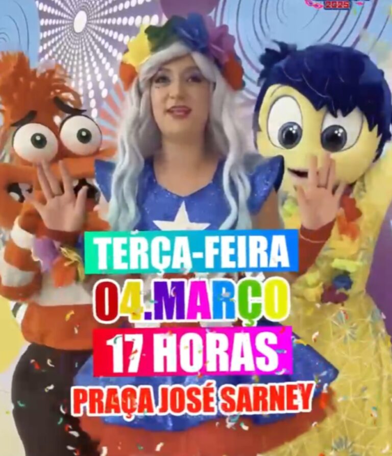 Leia mais sobre o artigo 🧚🏽‍♀️🤴🏽🦸🏻‍♀️ *Chegou o grande dia. Leve sua Princesa, sua Fada, seu Super Herói ao *_Bailinho Infantil_  Vai ser Hoje! a partir das 17h na Praça José Sarney. Não fique de fora.* *#Carnaval.Infantil.É.em.Santa.Helena*
