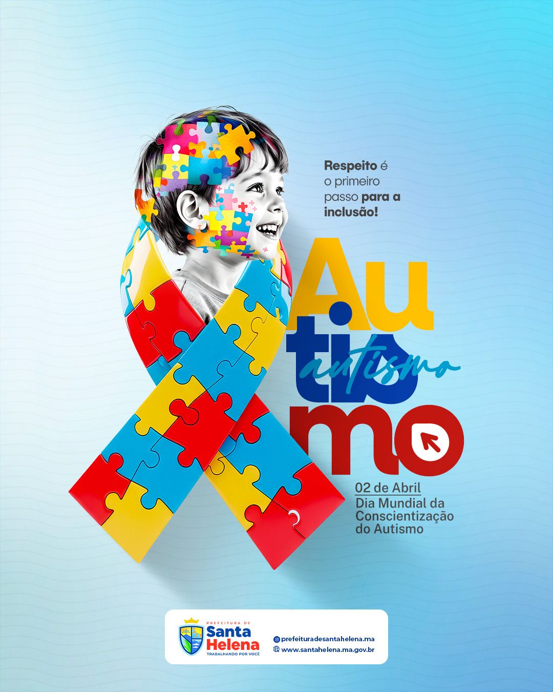 Leia mais sobre o artigo *Hoje 02 de abril celebra o Dia Mundial da Conscientização do Autismo.*💙