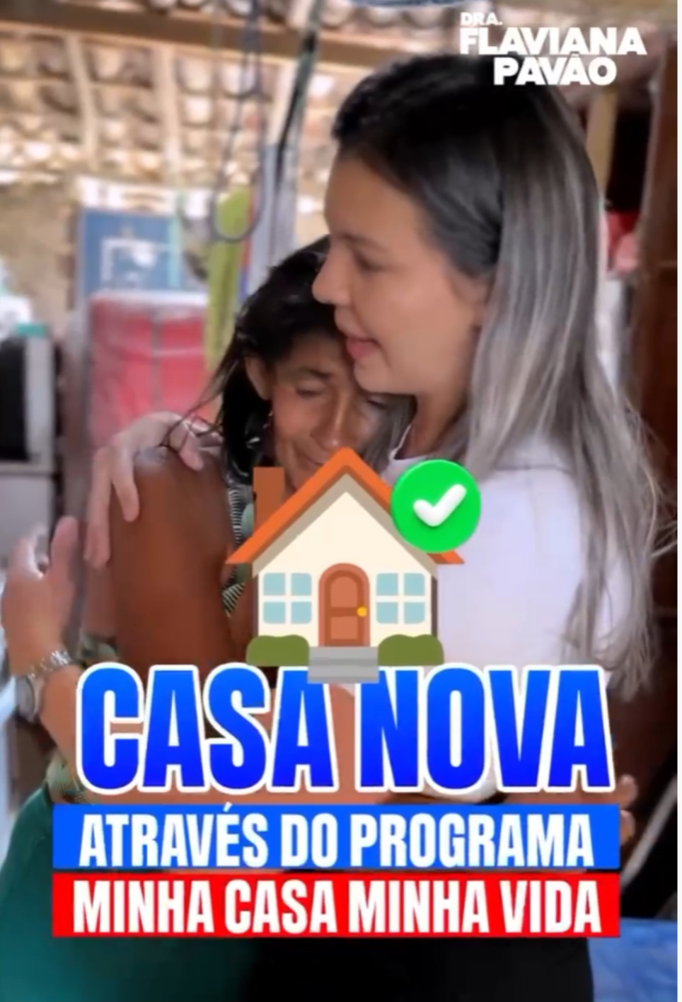 Leia mais sobre o artigo *Hoje nosso parabéns vai para a incansável Primeira Dama Doutora Flaviana Pavão pela ação social cheia de emoção realizada a Maria da Mangabeira, moradora de Santa Helena-MA.*