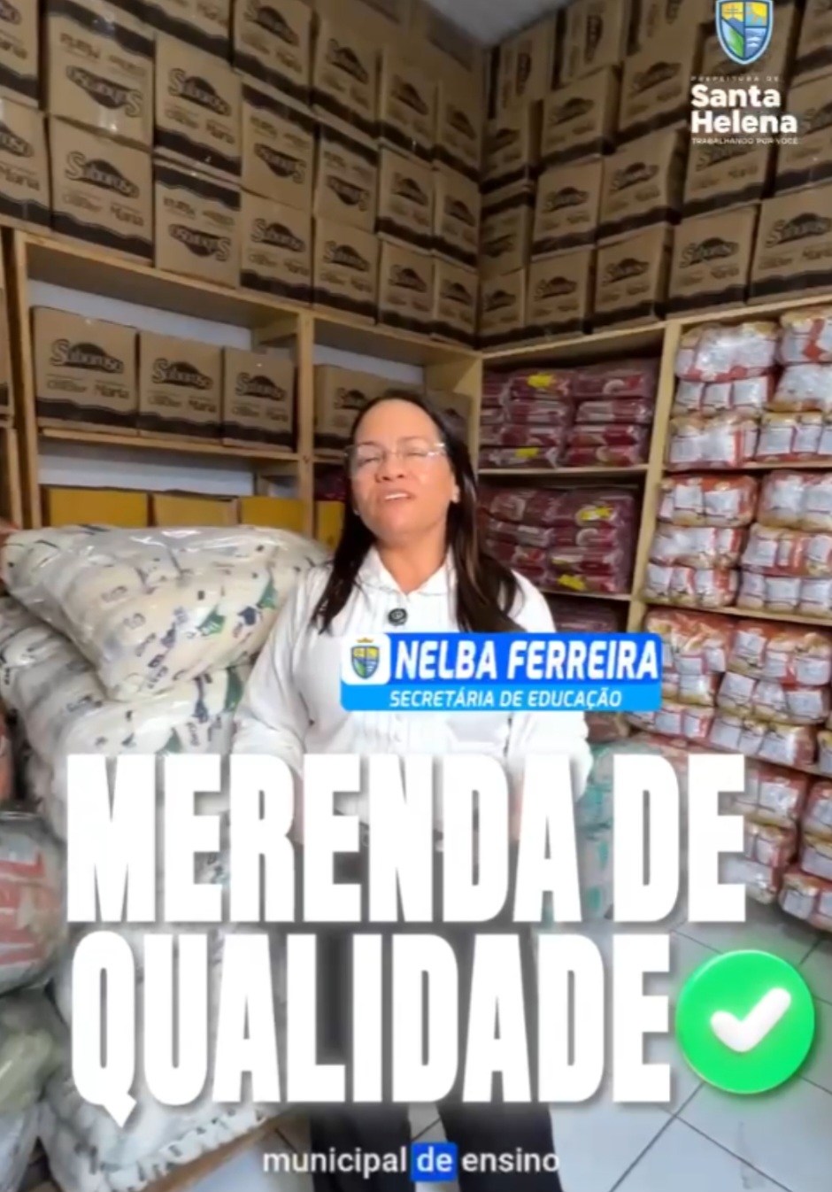 No momento, você está visualizando *Município Helenense cumpre meta do MEC ao distribuir merenda escolar de alta qualidade às escolas municipais, mas oposição insatisfeita, repassa vídeos inconformada.*