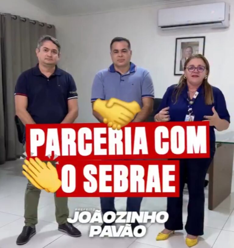 Leia mais sobre o artigo *Santa Helena-MA no caminho do desenvolvimento!* *Prefeito Joãozinho Pavão formaliza adesão ao programa Cidade Empreendedora do Sebrae*