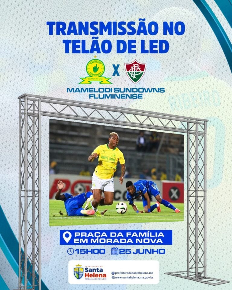 Leia mais sobre o artigo *Prefeitura de Santa Helena organiza transmissão ao vivo em Telão na Praça da Família na Morada Nova, do jogo da Copa do Mundo  de Clubes da FIFA com a participação da grande estrela da cidade, o jogador helenense Lucas Ribeiro*