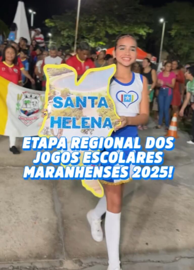 Leia mais sobre o artigo *A Etapa Regional  dos Jogos Escolares  Maranhense 2025 se inicia e Santa Helena vooa em busca de medalhas.*