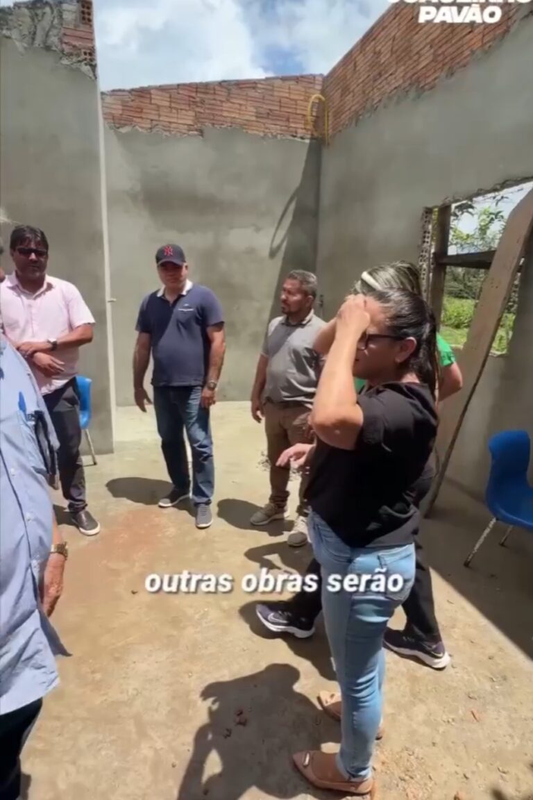 Leia mais sobre o artigo *Modernização e ampliação da Escola Municipal no povoado de São Joaquim, é acompanhada de perto pelo Prefeito Joãozinho Pavão.*