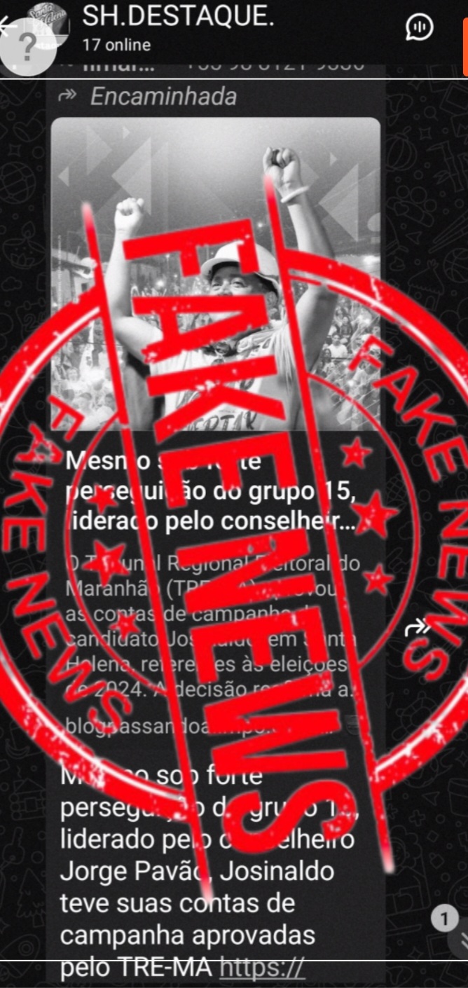 Leia mais sobre o artigo *Atacando o Prefeito de Santa Helena, Familiares e criando Fake News, grupo Josinaldo Moraes, demonstra imaturidade por não superar a derrota e seguem no chove não molha.*