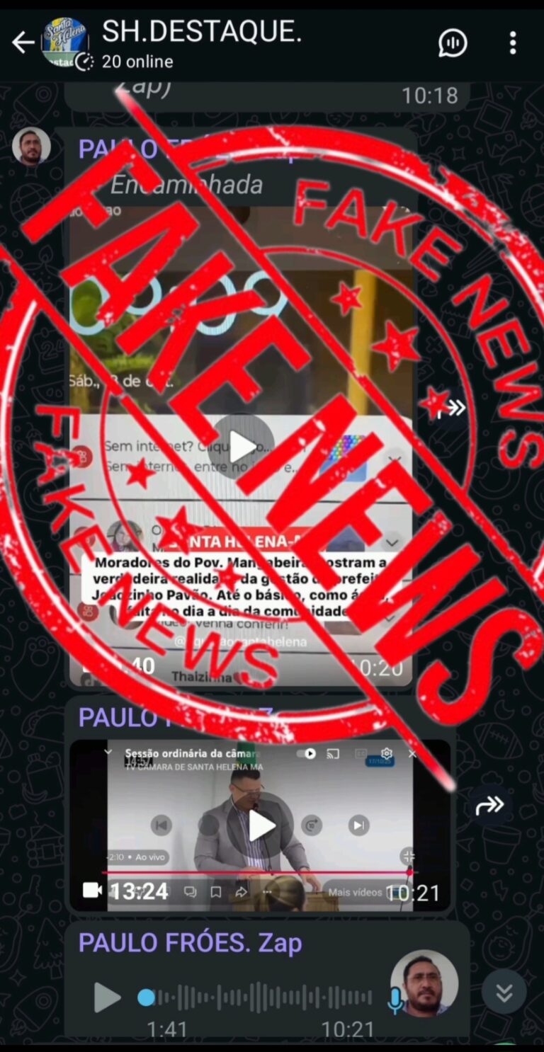 Leia mais sobre o artigo 💧 *OPOSIÇÃO SEM RUMO EM SANTA HELENA!* *Depois de três derrotas consecutivas, o grupo que não aceita o resultado das urnas agora tenta sobreviver à base de FAKE NEWS!*