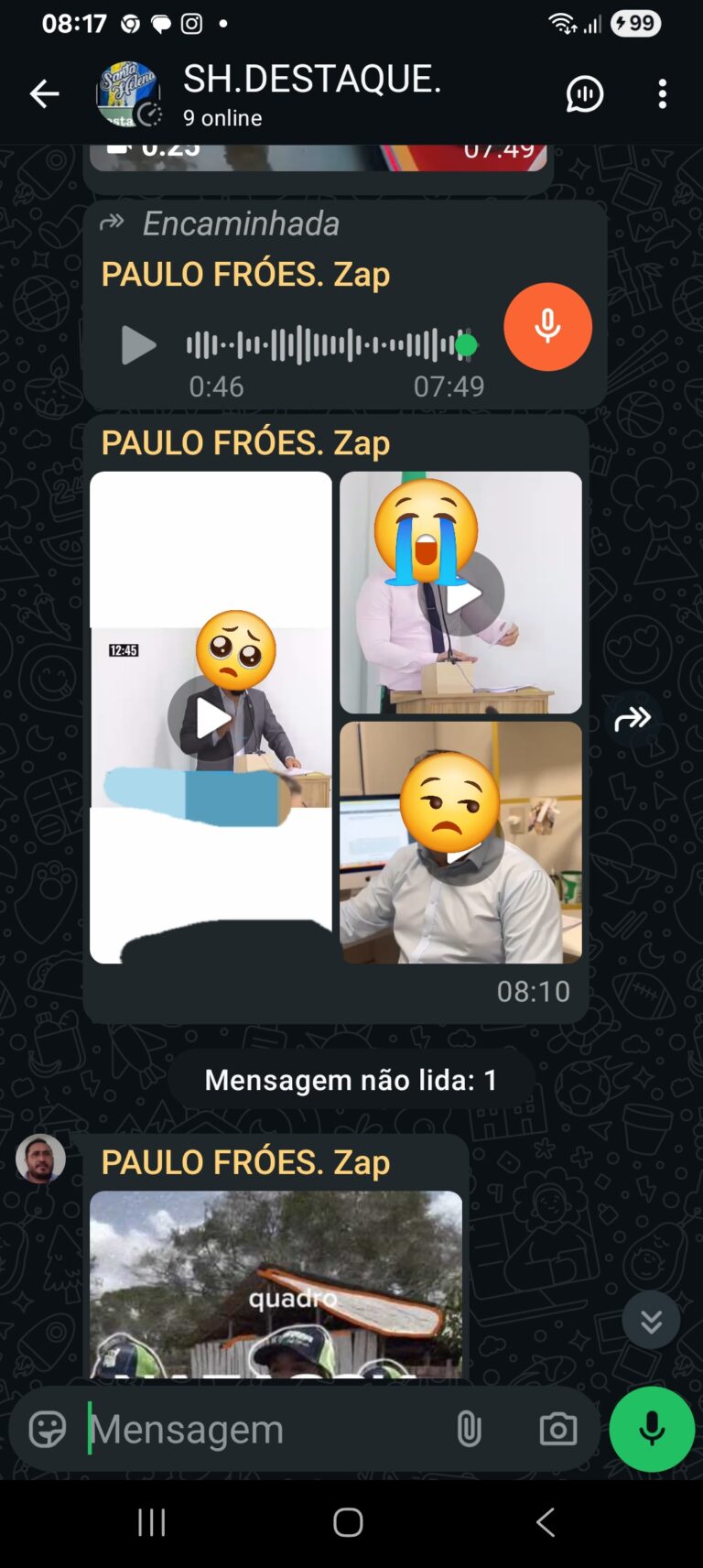 Leia mais sobre o artigo 🚨 *A oposição em Santa Helena fracassou de novo!* 😂 *Mesmo sabendo que o povo não quer mais nem ver de longe*, *ainda insiste em inventar narrativa e fake news achando que engana alguém*. *Meu amigo*… *o povo já deu unfollow, bloqueou e mandou pra spam faz tempo!* 💅💥