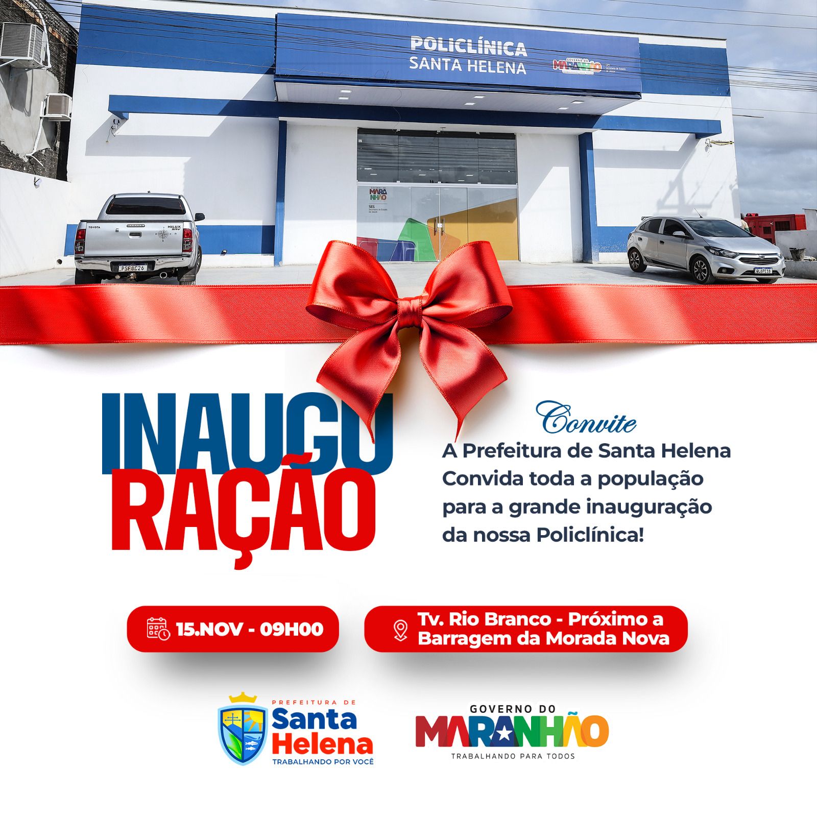 No momento, você está visualizando 🌟 *Santa Helena virou referência* — *e não é por acaso.* *Enquanto muitos apenas prometem, nossa cidade acaba de dar o maior salto da sua história, se destacando e deixando os “iguais” para trás.* 💙✨  *Hoje, três conquistas chegam juntas pra mudar de verdade a vida do povo:*