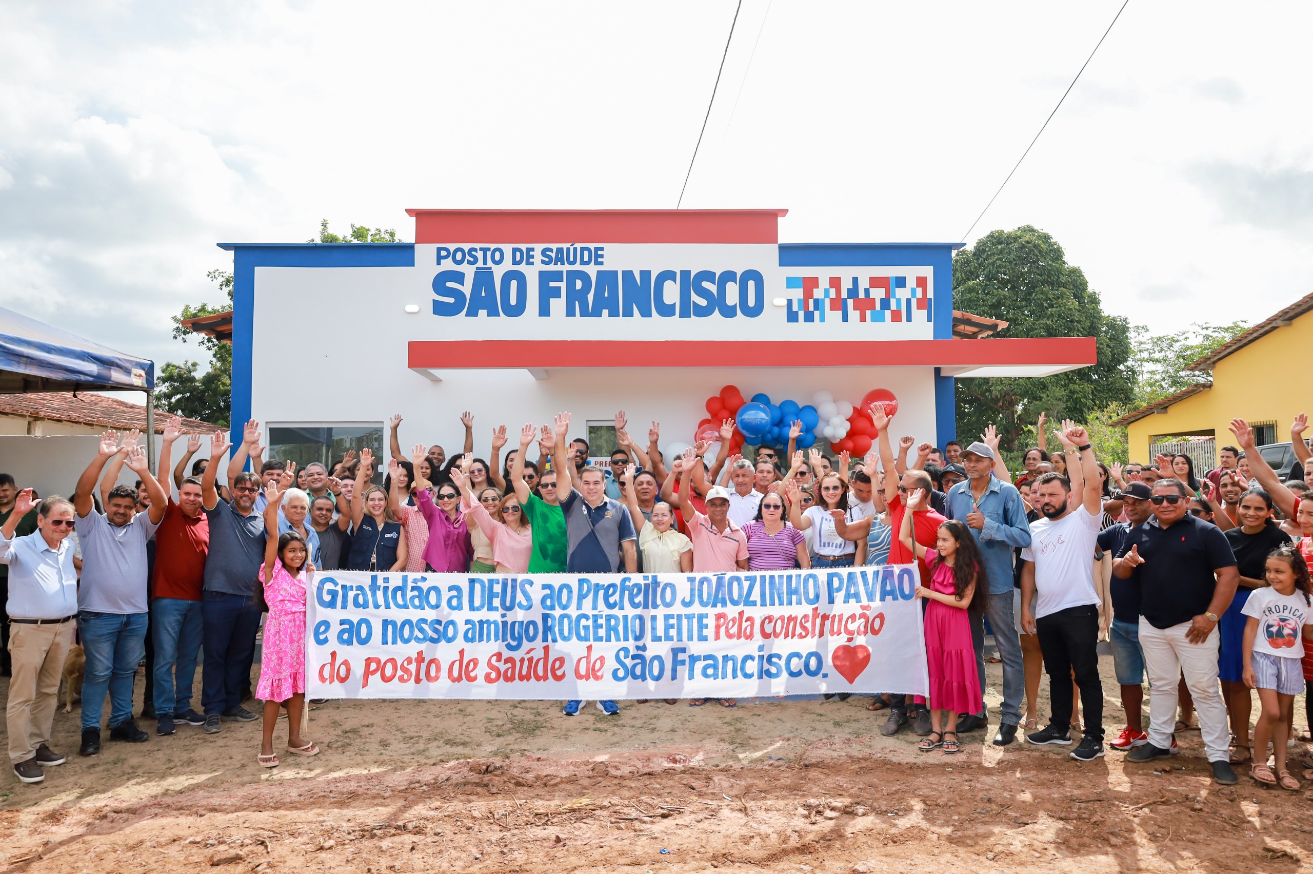No momento, você está visualizando 🚨 *O trabalho não para!*  🏥 *O prefeito Joãozinho Pavão entrega ao povoado São Francisco um Posto de Saúde novo e completo, com atendimentos essenciais e consultório odontológico equipado.*  ✅ *Mais saúde, mais dignidade, mais qualidade de vida para o povo.*