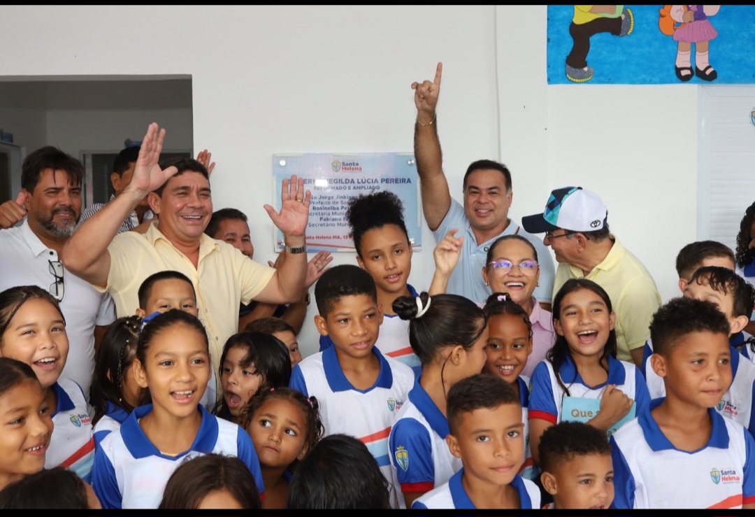 No momento, você está visualizando *A Prefeitura de Santa Helena, na gestão do prefeito Joãozinho Pavão, entregou a nova Escola Municipal de Educação Infantil Hermenegilda Lúcia Pereira, no Povoado Cravo, reforçando o compromisso com a educação e o futuro das crianças.* 📚✨