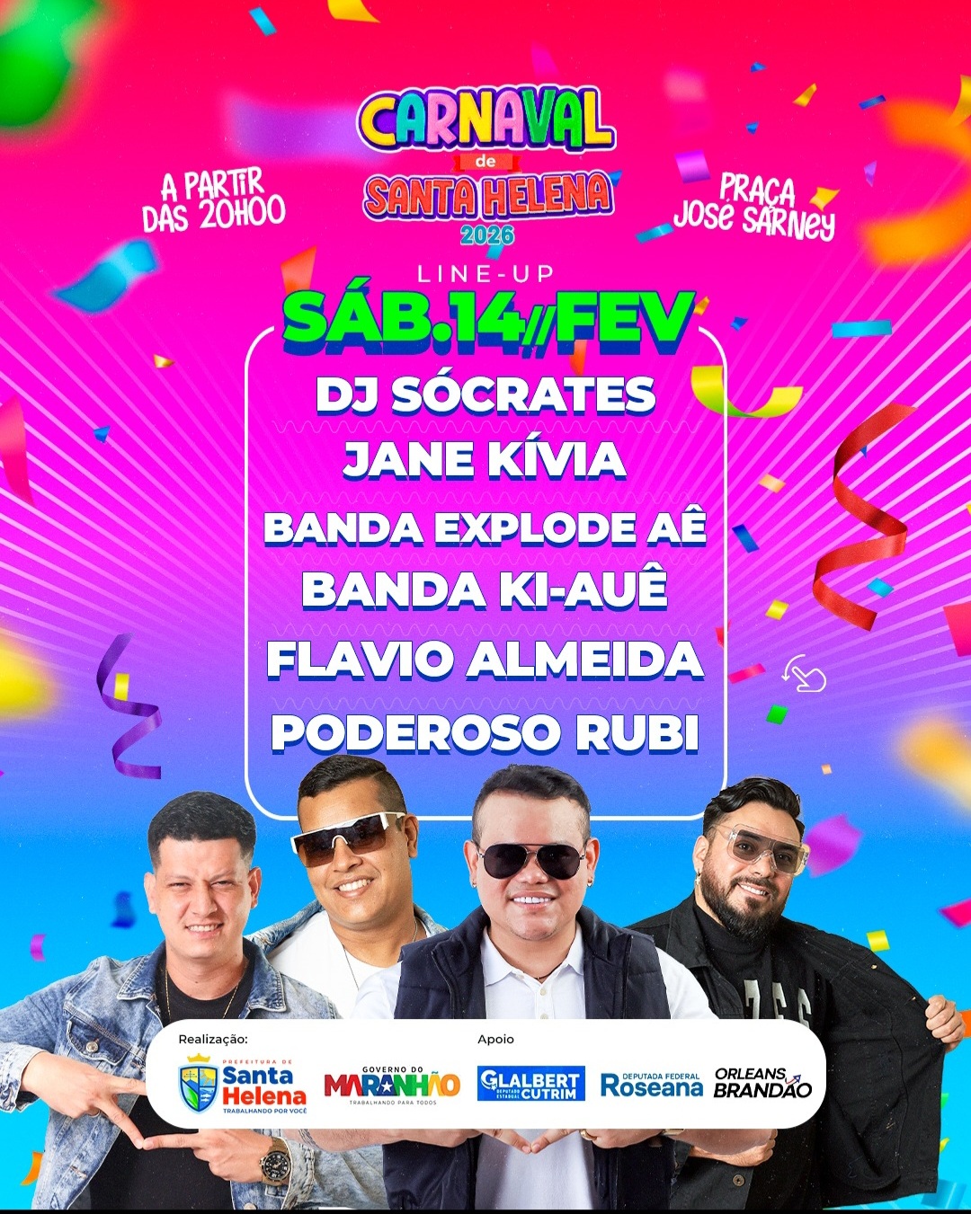 No momento, você está visualizando *Carnaval de Santa Helena 2026 — Cultura, tradição e alegria que fazem da cidade a capital da folia da Baixada Maranhense. Aqui, o povo não apenas assiste ao espetáculo: ele é o espetáculo.* 🎶🎉