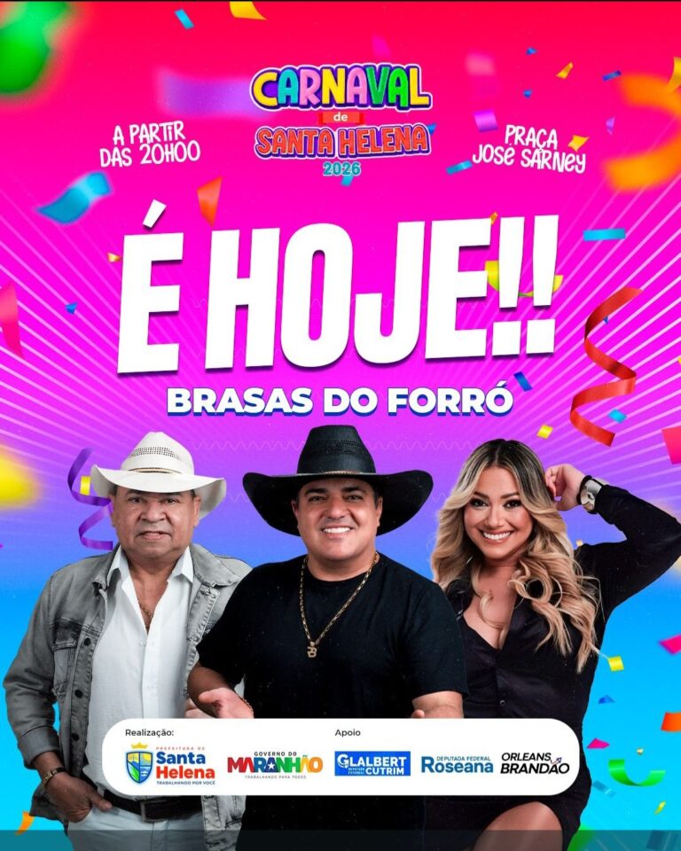 Leia mais sobre o artigo 🔥 *HOJE TEM BRASAS DO FORRÓ EM SANTA HELENA!* 🔥  *Santa Helena em clima de festa: quando a cidade vira poesia e o povo vira alegria*