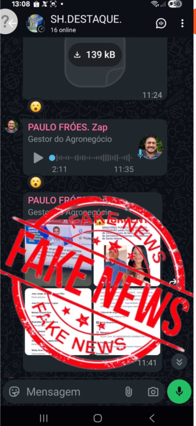 Leia mais sobre o artigo *Com quase 84% de aprovação, Joãozinho Pavão consolida liderança enquanto oposição recorre a narrativas requentadas e ataques sem proposta. Contra números e resultados, não há boato que resista.*