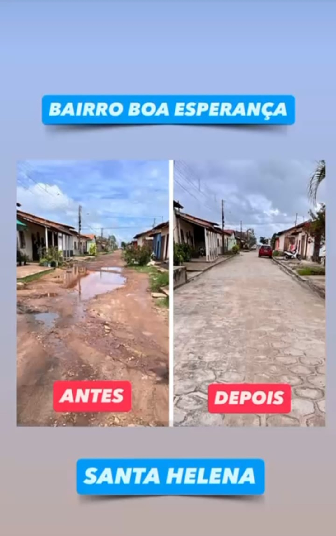 Leia mais sobre o artigo *Entre críticas da oposição, gestão Joãozinho Pavão transforma realidade nas Quarentas e reforça avanços em Santa Helena*