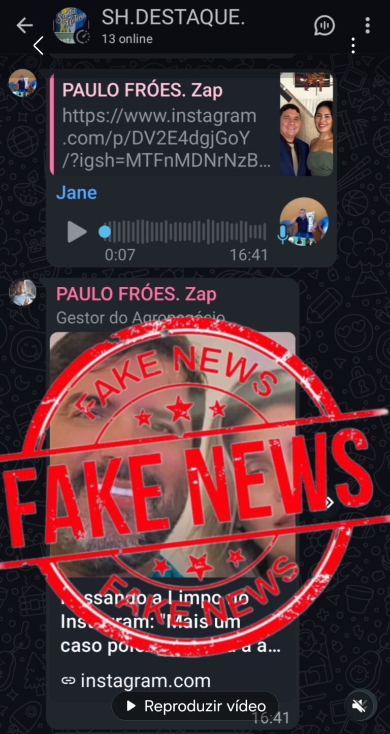 Leia mais sobre o artigo *Enxurrada de fake news atinge vereadores e familiares em Santa Helena; vítimas recorrem à Justiça*